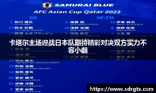 卡塔尔主场迎战日本队期待精彩对决双方实力不容小觑